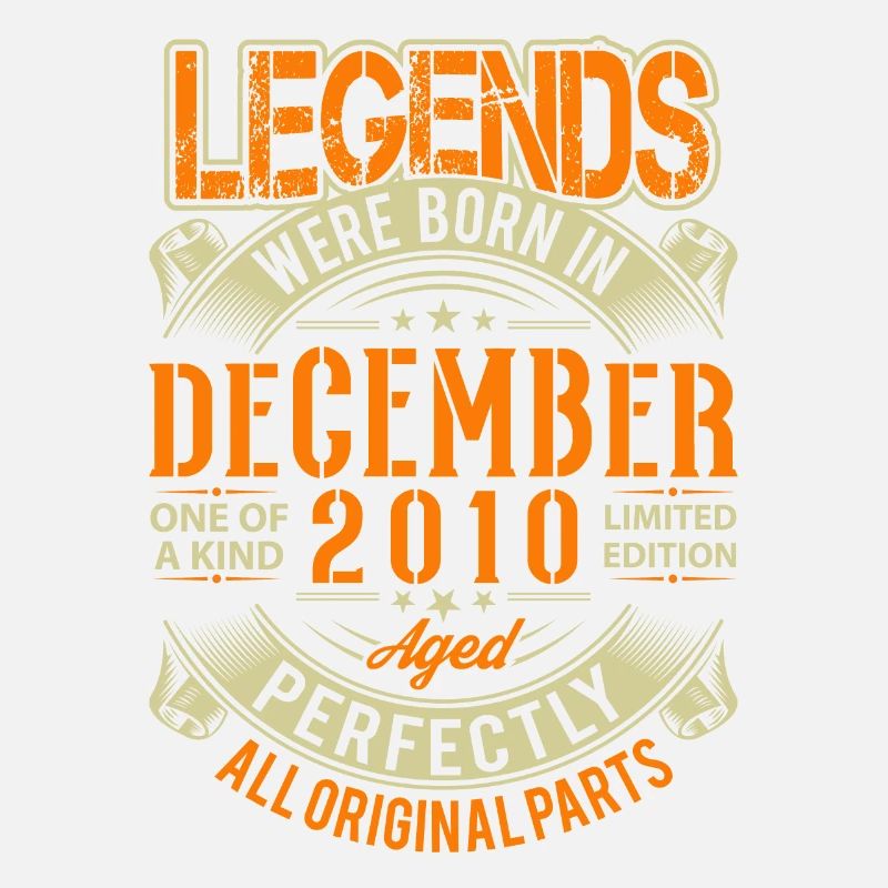 2010 Dezember Geburtstag Legende