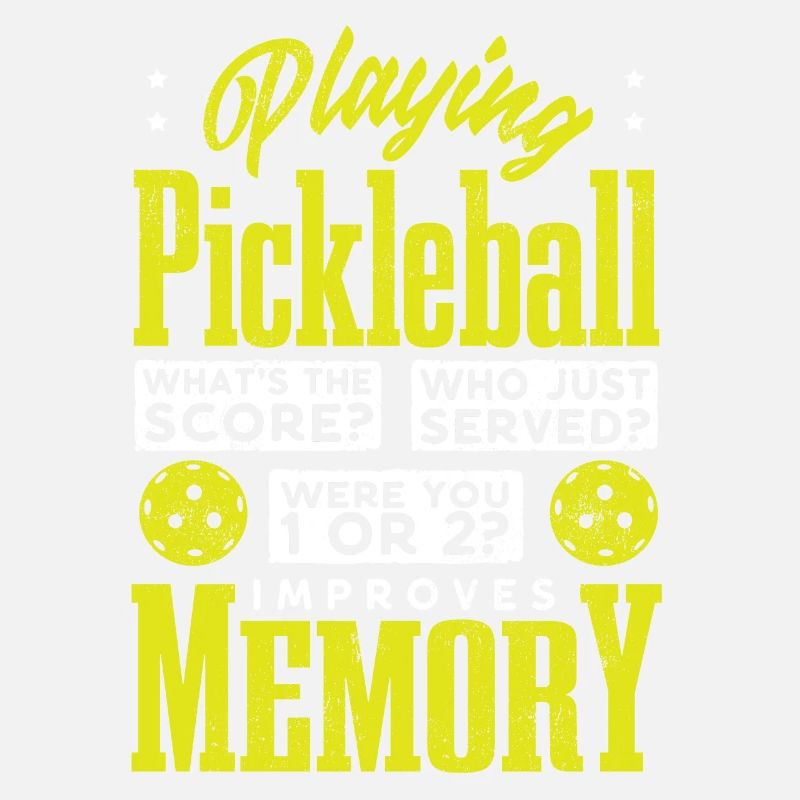Playing Pickleball improves memory