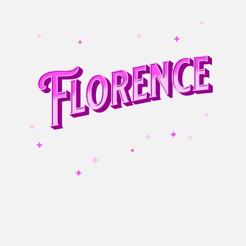 Florence name personalized