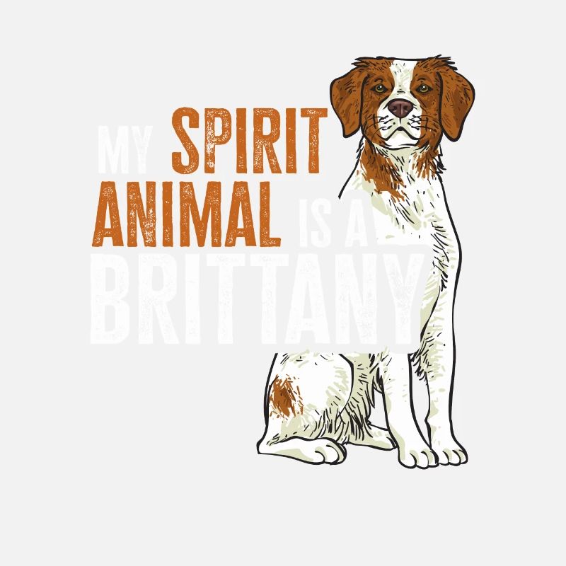 French Brittany Spaniel Epagneul Breton Gift