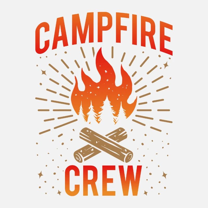Campfire Crew Camper Camping