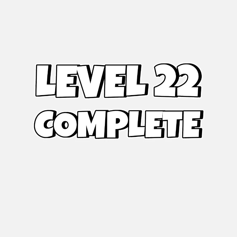 Level 22 Complete Birthday Gift 22 Years