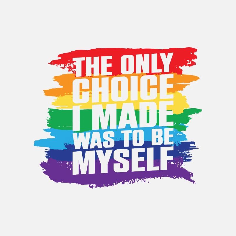 LGBT Human Mensch Regenbogen Geschenkidee