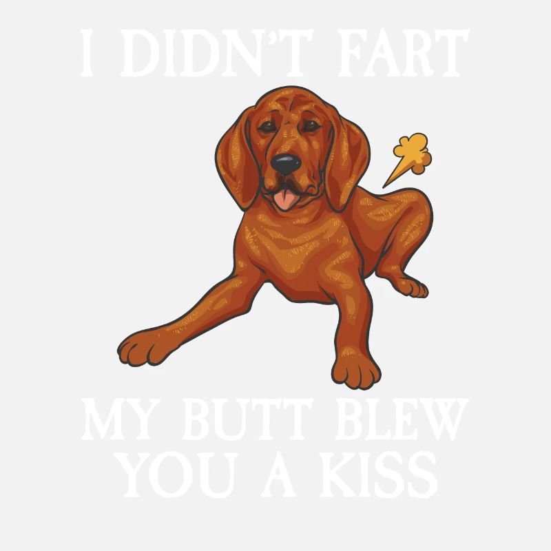 Redbone Coonhound Hund Geschenk
