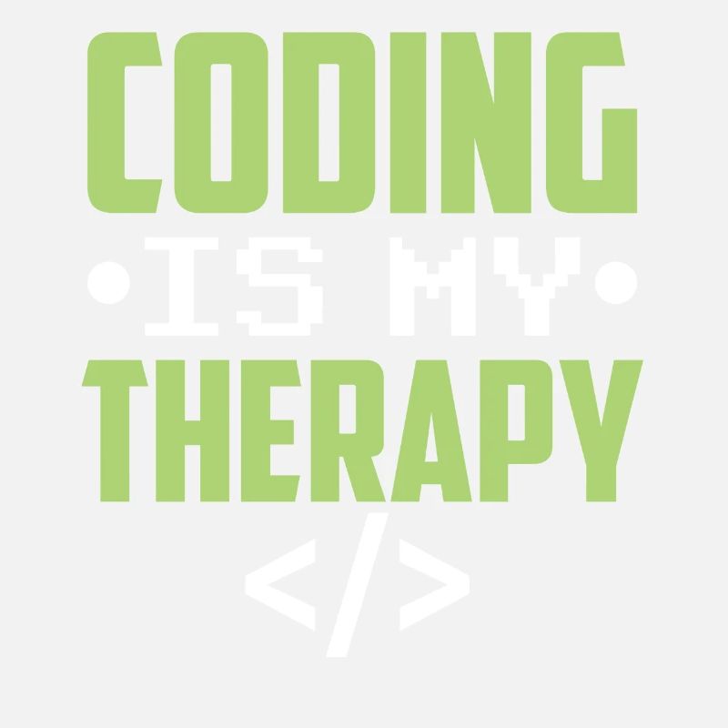 Programmieren Ist Meine Therapie Coder Code Coding