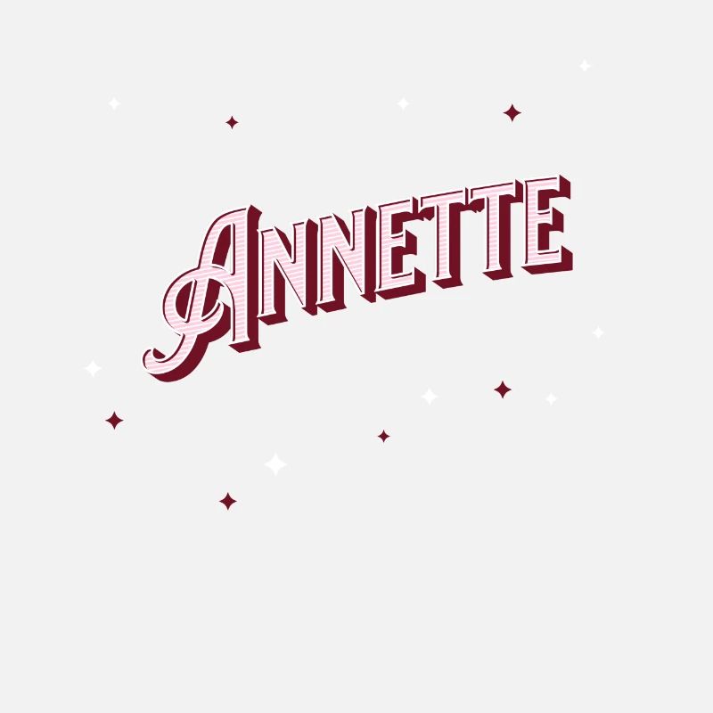 Annette name personalized