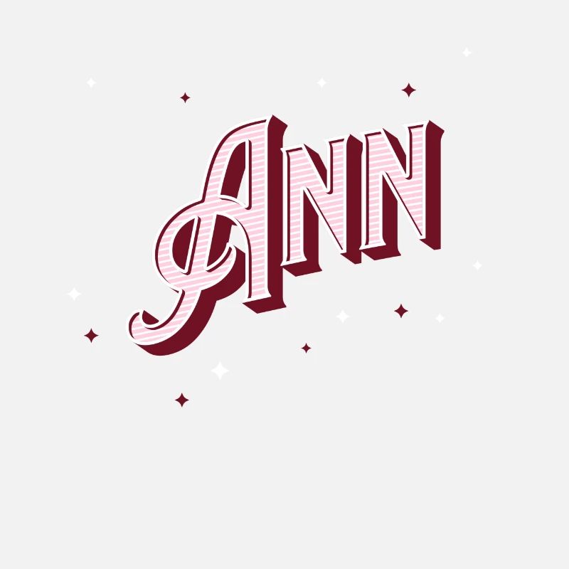 Ann name personalized