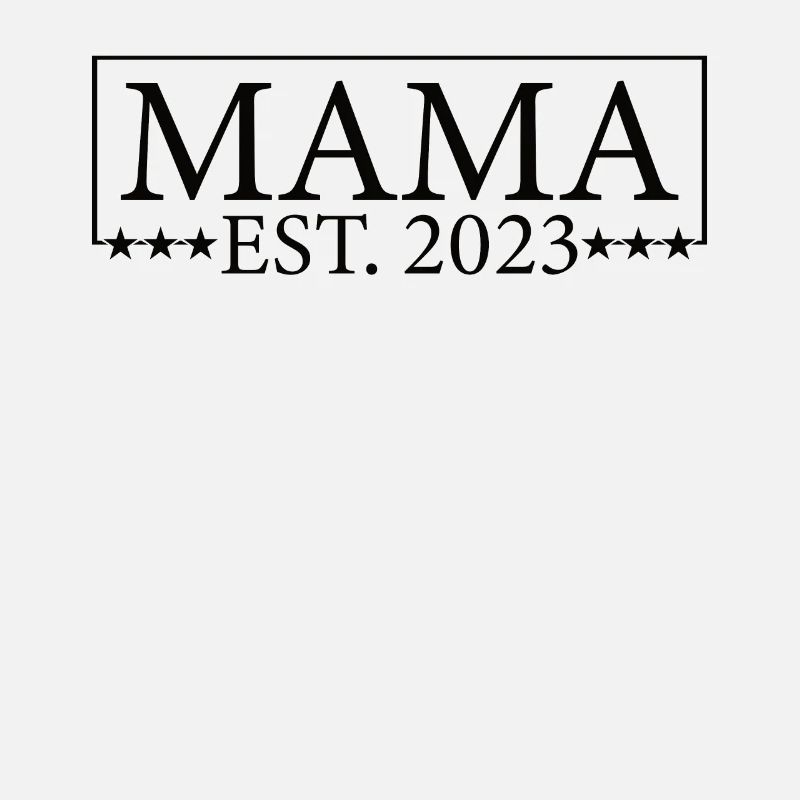 Mom 23 Mutter Baby Ankündigung werdende Mama 2023