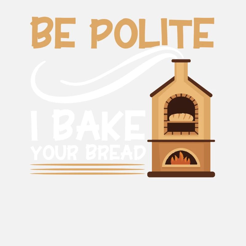 Brotbacken Geschenk Bäckerei Zitat Bäcker