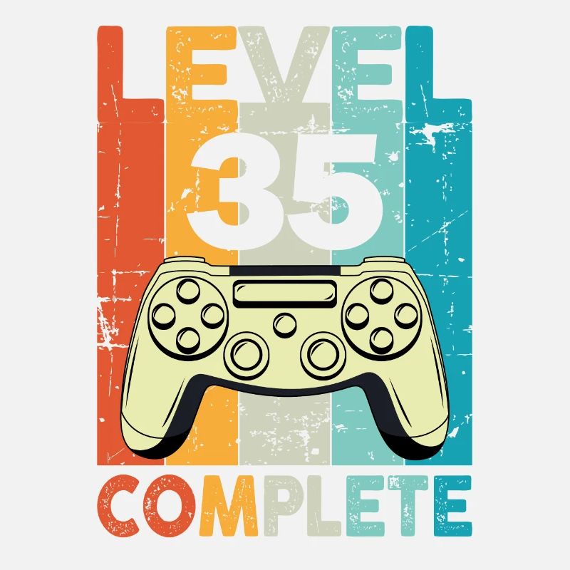 Level 35 Complete Gaming Birthday
