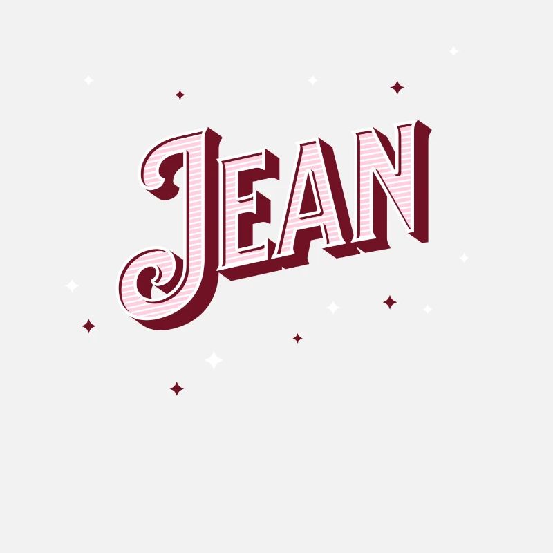 Jean name personalized