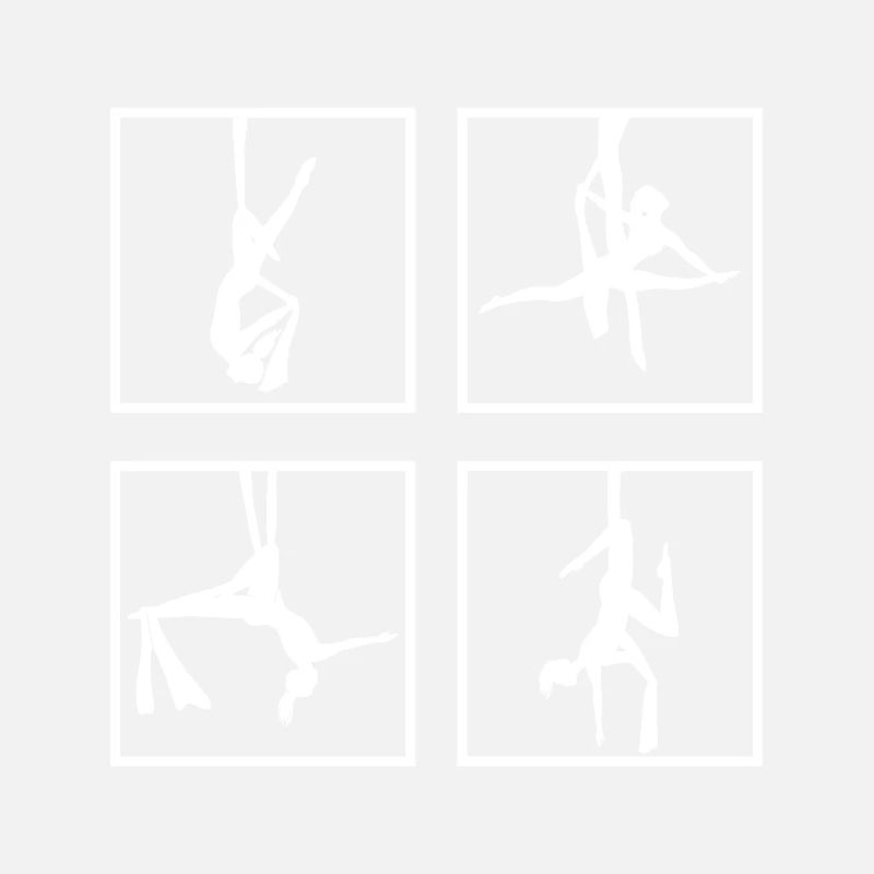 Retro Graphic Gymnast Gymnastics Acrobat Acrobatic