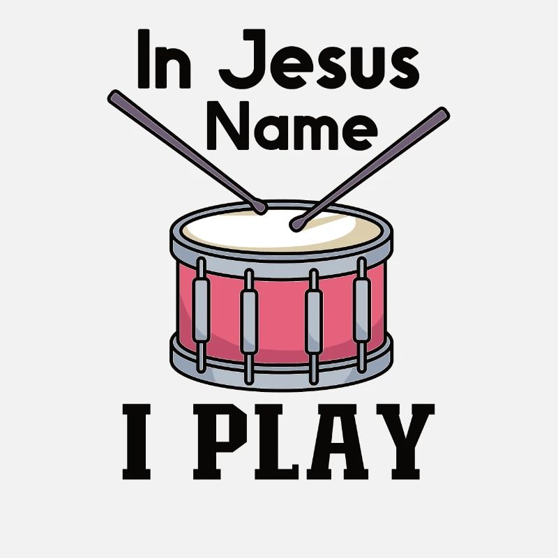 Drum Player Jesus Drum set Pick Jesus Drums Player