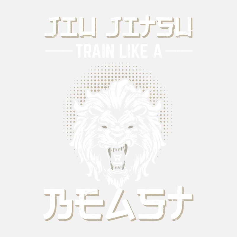 Train like a Beast Jiu Jitsu BJJ Grappling MMA Tra