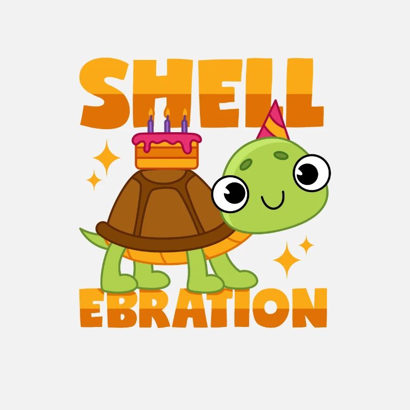 Party turtle: "Shellebration"