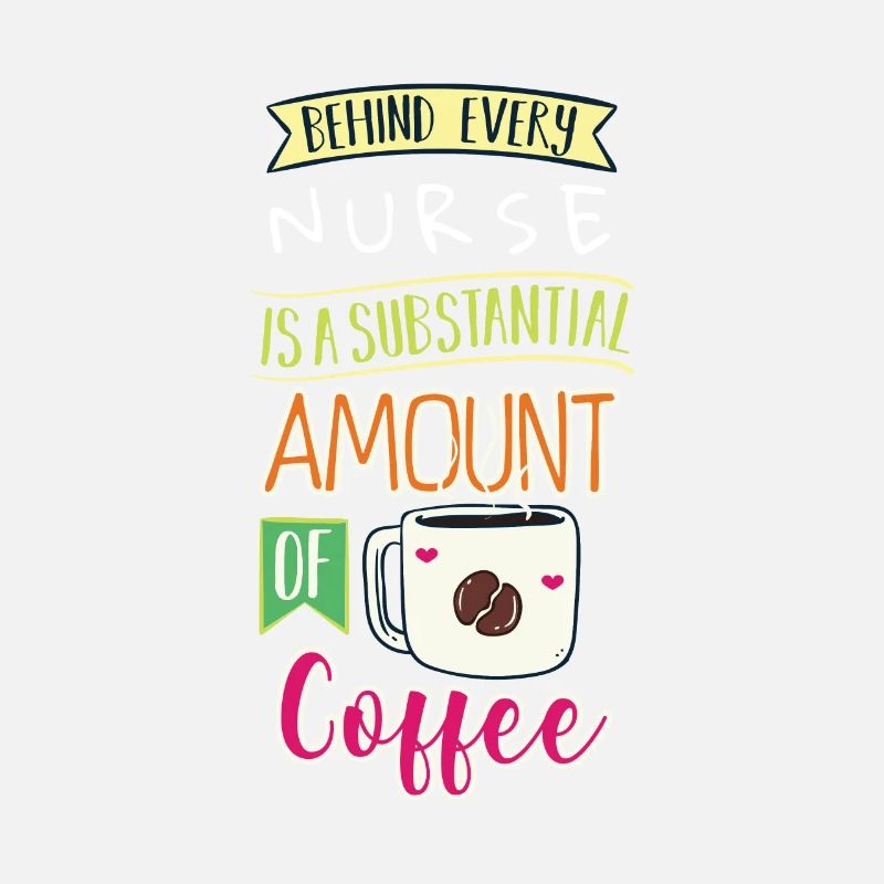 Krankenschwester Kaffee Koffein Spruch