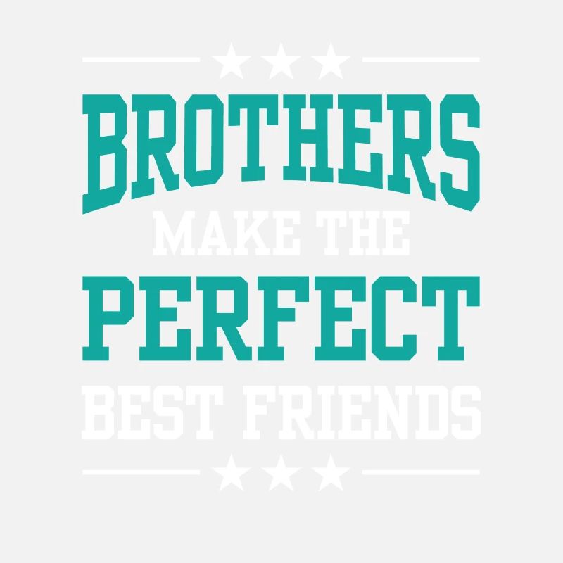 Brüder Sind Die Perfekten Besten Freunde Freund