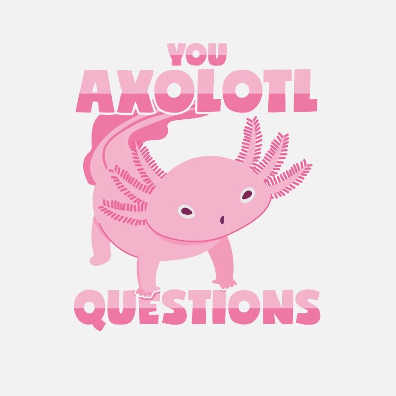 Jeu de mots Axolotl: Vous posez beaucoup de questions!