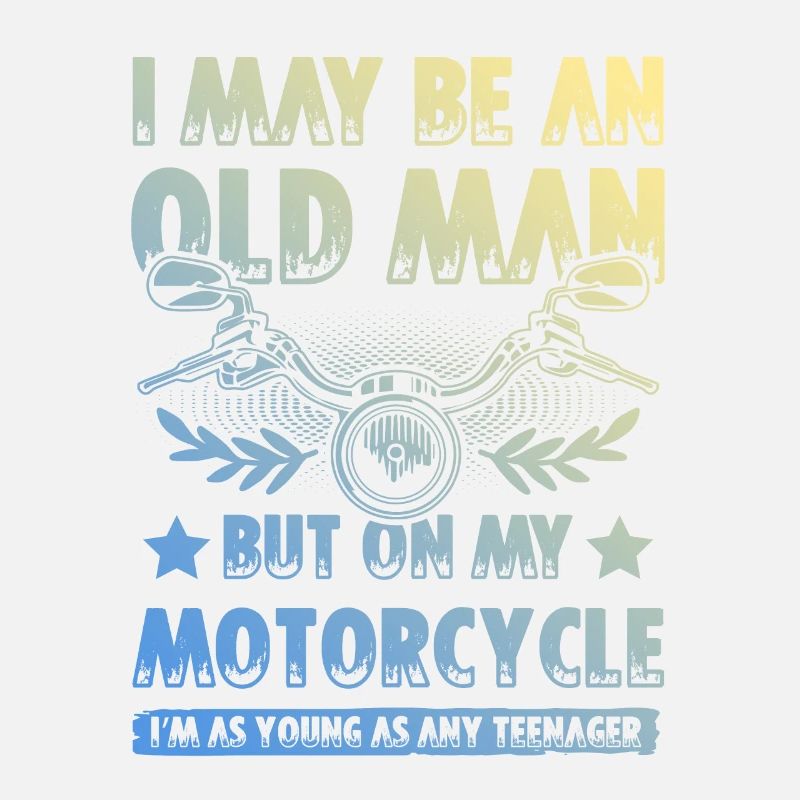 Motorcycle old man