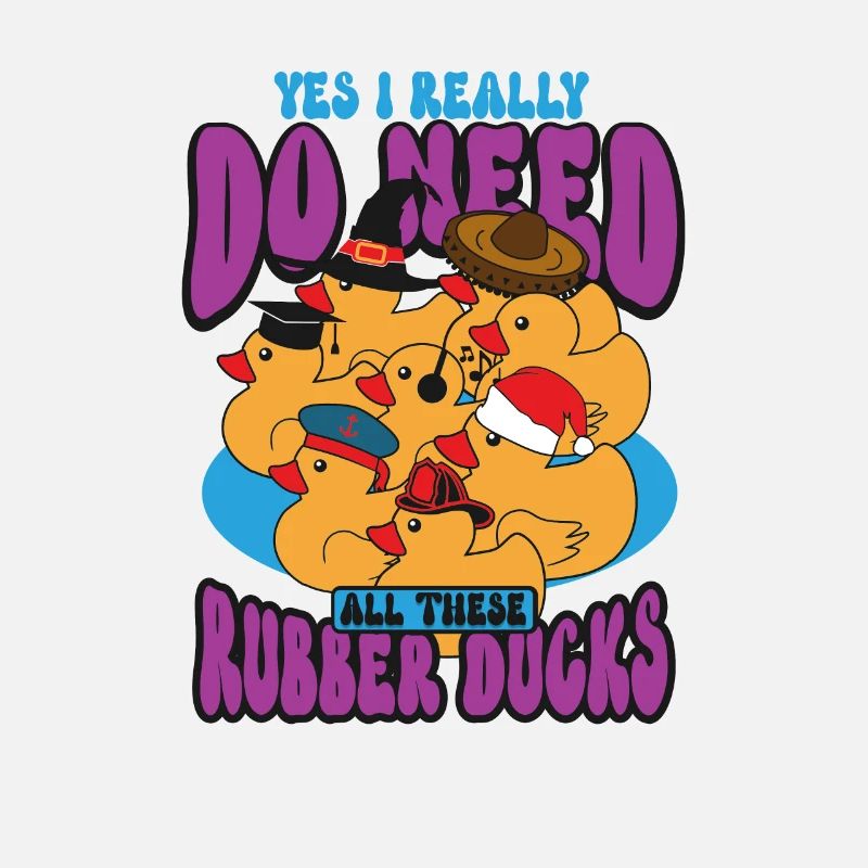 Rubber Duck Ducks Bird Hunt Duck lover Gift Idea