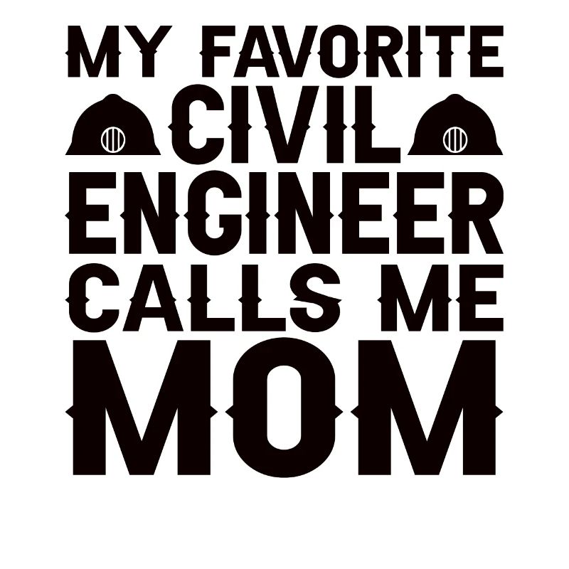 Civil Engineer Bridge Construction Statics Son Mama Engineer