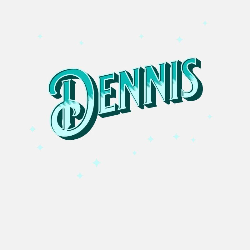 Dennis name personalized