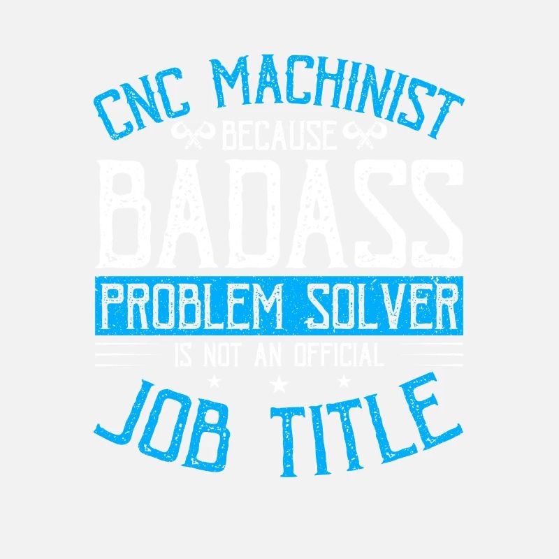 Mechanic CNC operator CNC milling cutter
