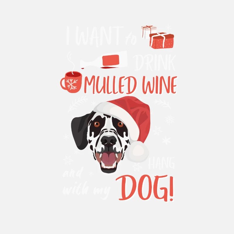 Vin chaud dalmate Noël