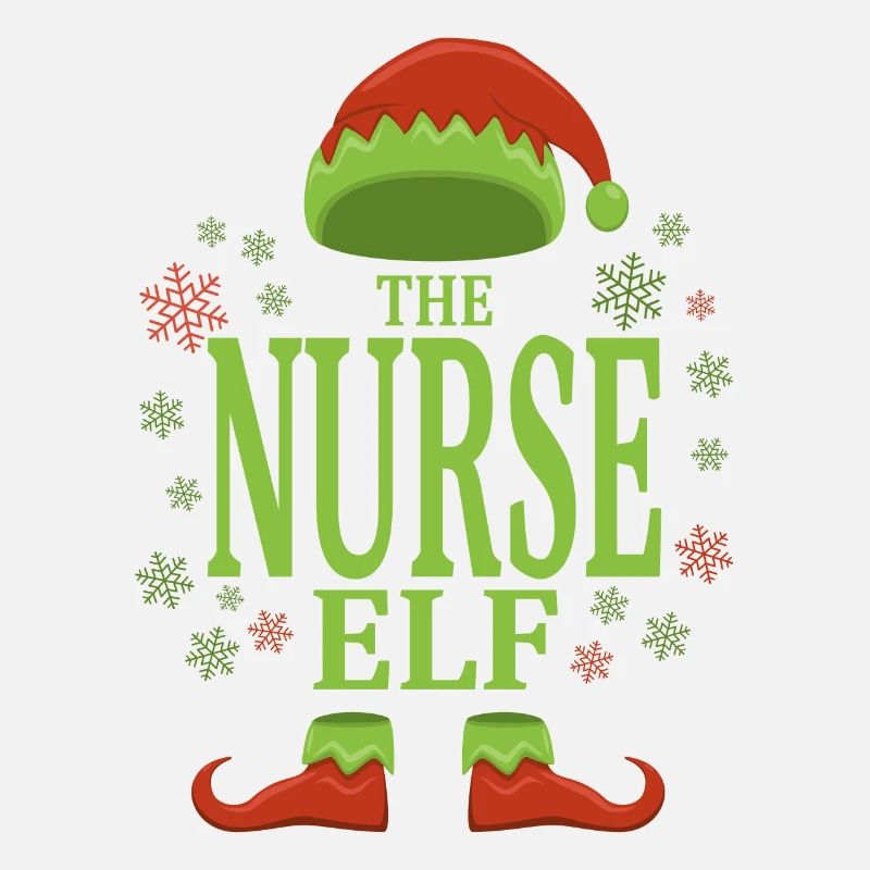 Infirmière lutine de Noël