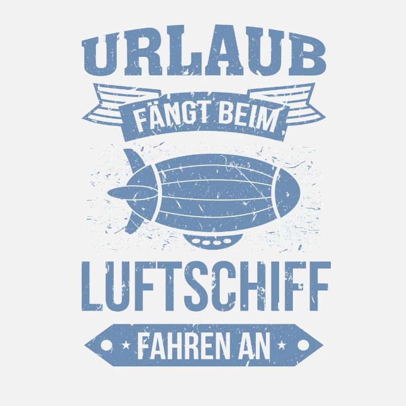Luftschiff Urlaub fängt an