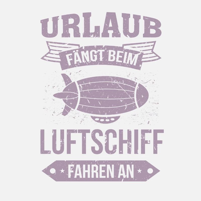 Luftschiff Urlaub fängt an