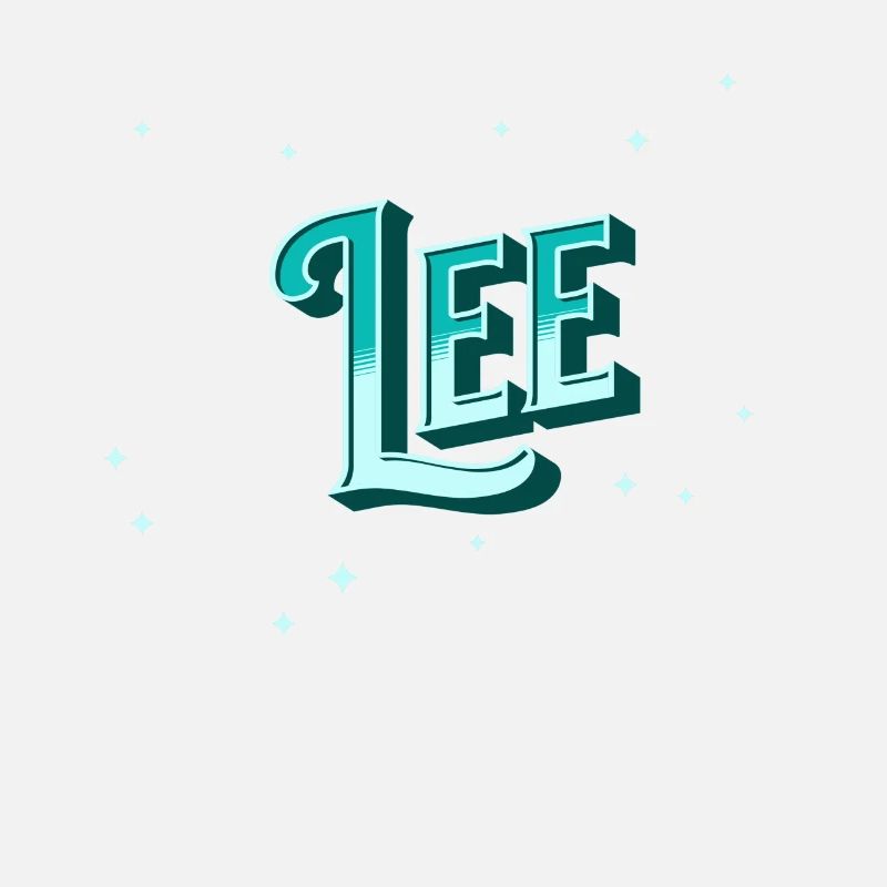 Lee name personalized