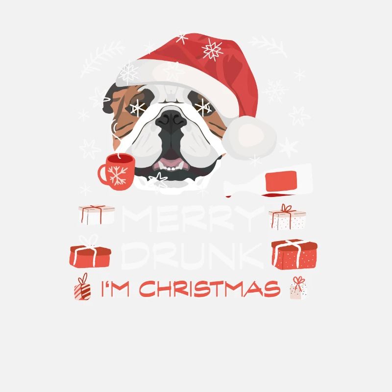 Marché de Noël de Bulldog anglais