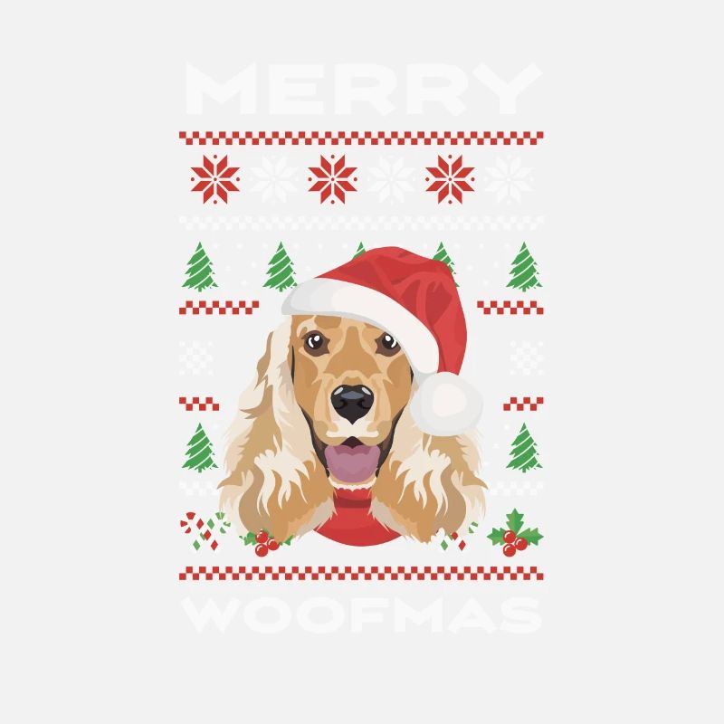 Deutsch Cocker Spaniel Joyeux Noël