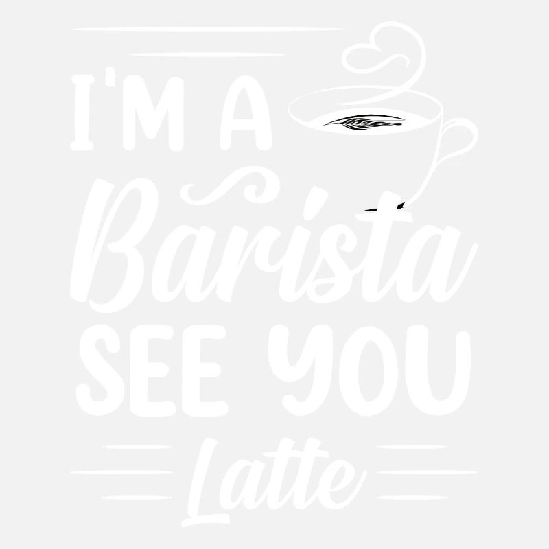 Stolzer Barista Beruf Kaffee Catering Espresso