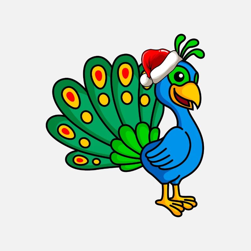 Peacock Comic Christmas