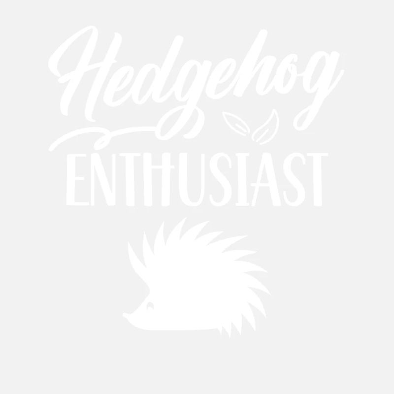 Hérisson Enthousiaste Pet Mignons Dictons