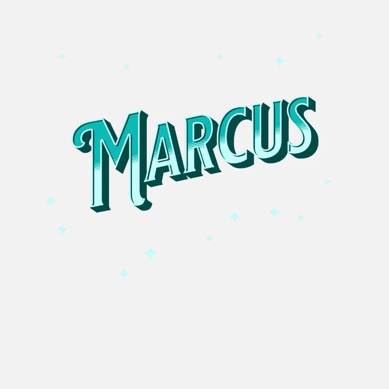 Le nom de Marcus personnalisé
