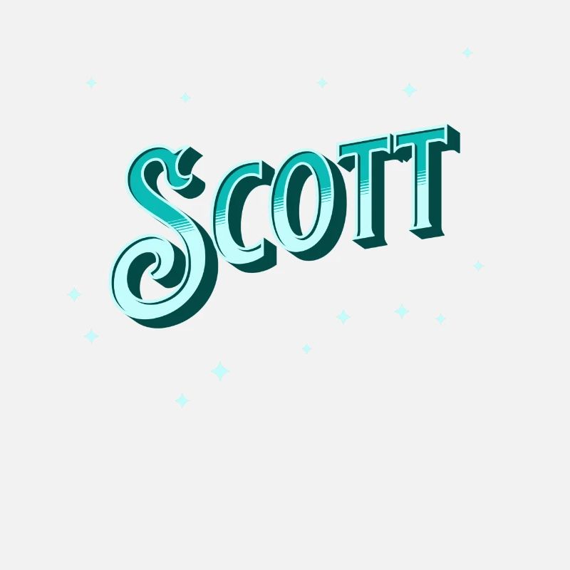Scott name personalized