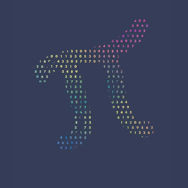 Chiffres de Pi dans les numéros de code source Pi Jour 3.14159