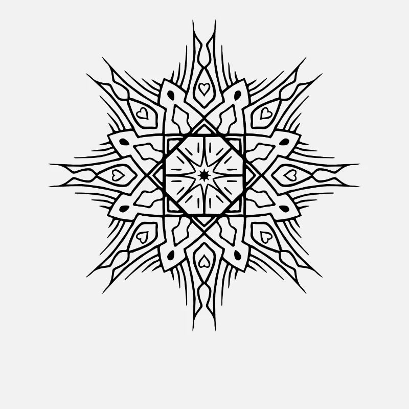 Blumen Mandala