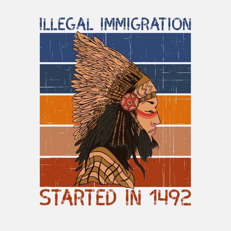 L’immigration illégale a commencé en 1492 Amérindiens