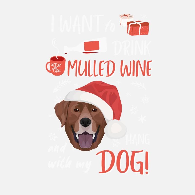 Labrador mulled wine Christmas