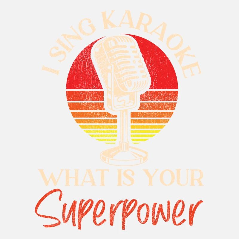 Karaoke Singer 80s Retro I Sing