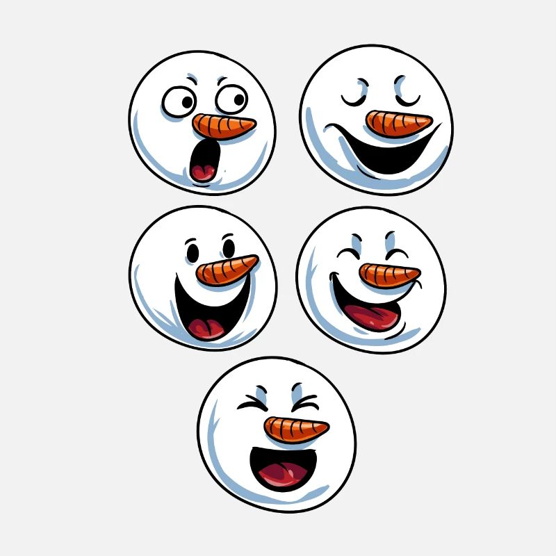 Snowman Faces