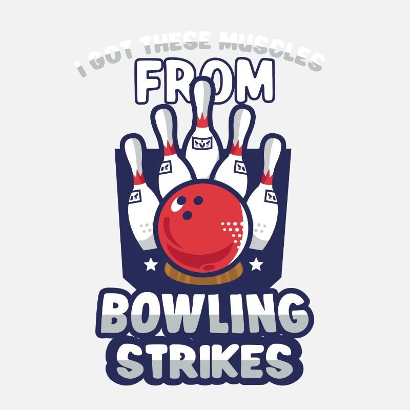 Équipe de bowling drôle Bowler Strike idée cadeau