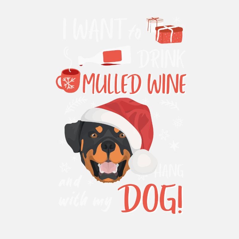 Rottweiler vin chaud Noël