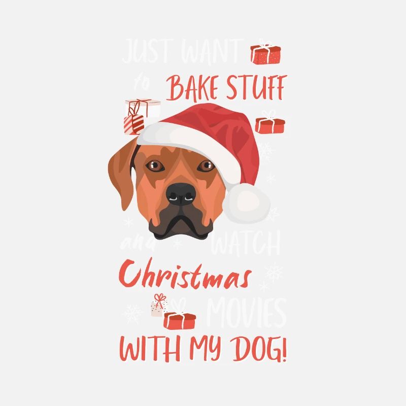 Rhodesian Ridgeback Joyeux Noël