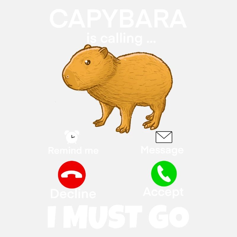 Capybara i must go