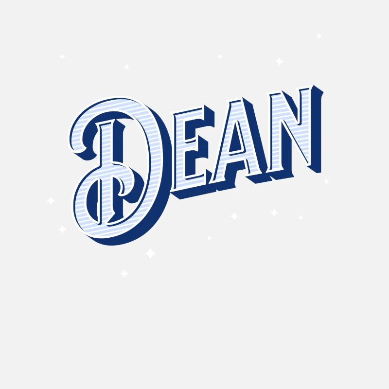 Dean name personalized